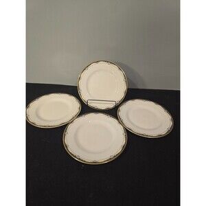 4 Royal Doulton “Rhodes” H.5099 Bread & Butter Plates – English Fine Bone China
